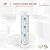 Aquaboon 5 Micron 20 x 4.5 Whole House Water Filter Replacement Cartridge Set: Sediment, Iron & Manganese, CTO for 3-Stage Water Filtration System 2 Pack