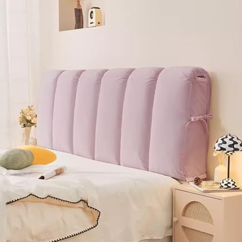 Fundas para cabecero – Funda acolchada gruesa para decoración y protección de mesita de noche, se adapta a camas individuales a superking