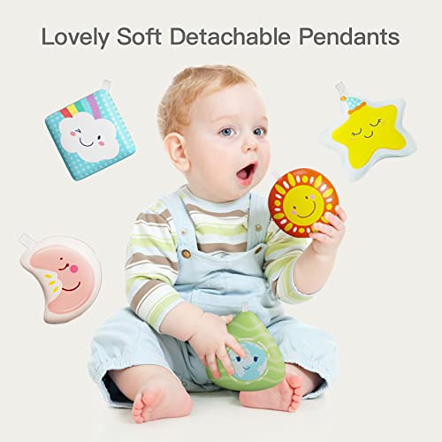 Eners Baby Crib Mobile With Music And Lights, Mobile For Crib With Remote Control, Rotation, Moon And Star Projection, Baby Crib Toys For Boys Girls (Yellow) #TOP5