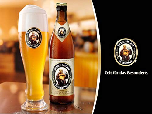 Franziskaner Hefe-Weizen Weissbier Dosenbier, EINWEG, Weissbier / Weizen Bier aus München (24 x 0.5 l Dose) - Image 5