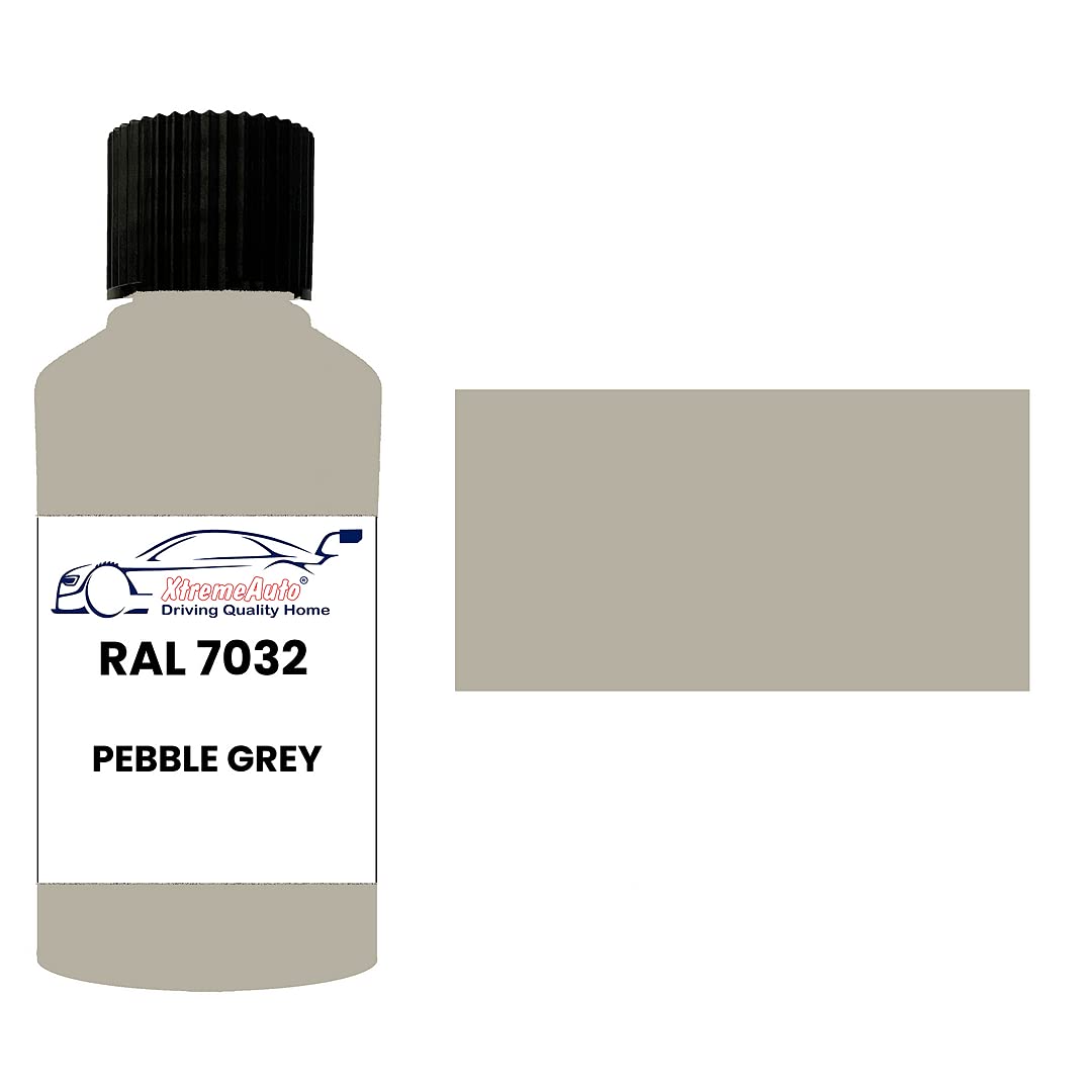 Xtremeauto RAL 7032 Pebble grey DULL MATT MATTE TOUCH UP PAINT BRUSH REPAIR SCRATCH UPVC PVC METAL WOOD