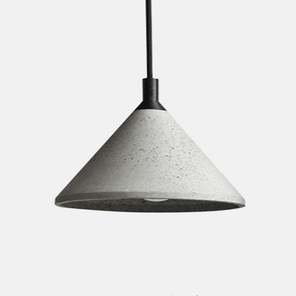 Lampe suspendue pour îlot de cuisine style loft retro luminaire de bar en ciment