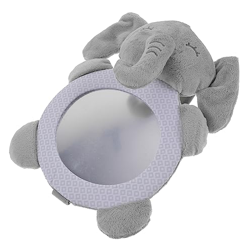 IWOWHERO Car Rearview Mirror Toys Elephant Mirror Safety Observation Unique Design Random Color