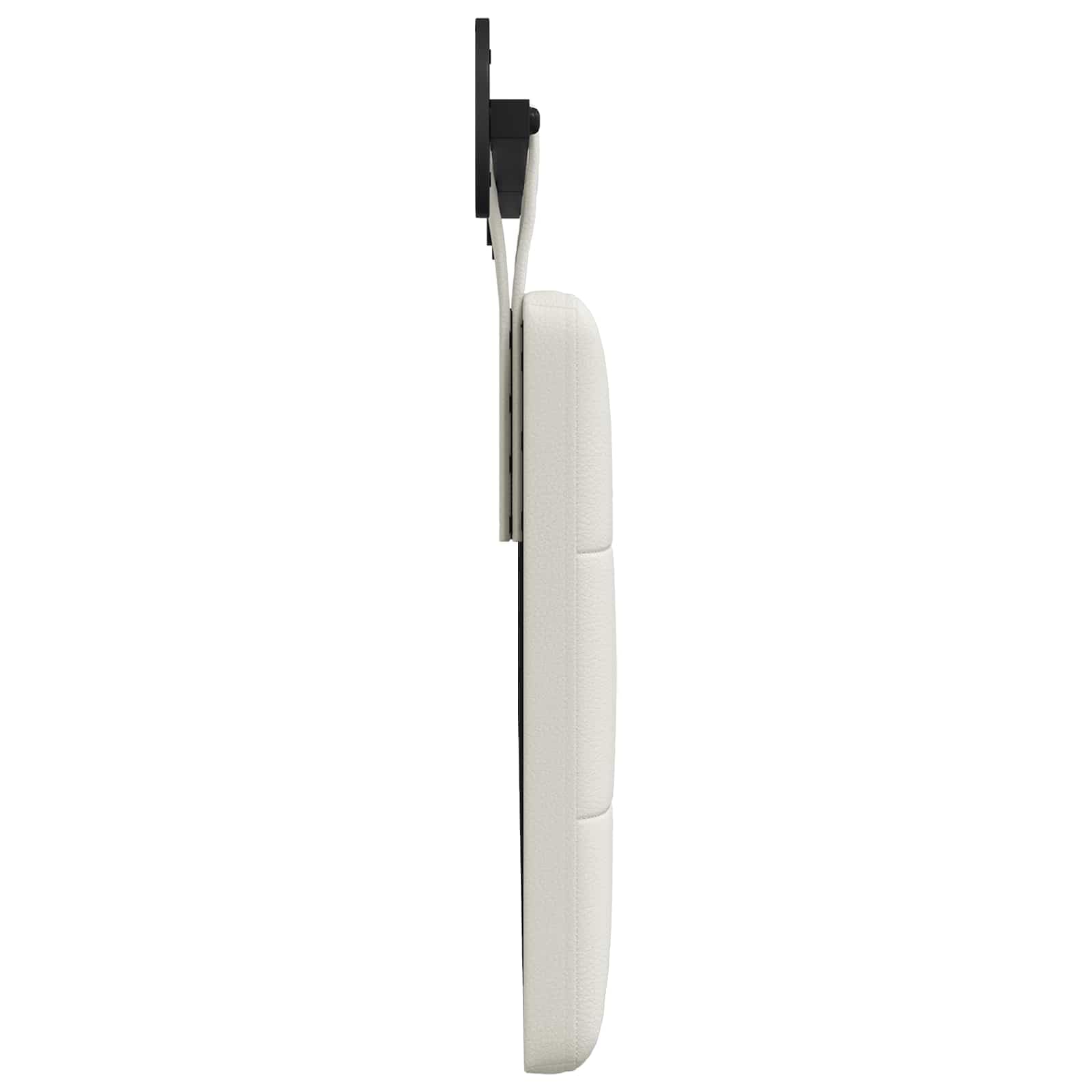 Cabecero colgante de piel sintética con acolchado, 190 x 55 cm, juego de 2 unidades, montaje en pared para dormitorio, habitación de invitados, cama doble y cama individual, respaldo cómodo y