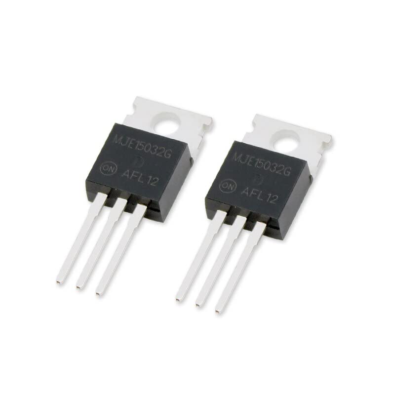Transistor 5pcs MJE15032G Transistor TO-220 Silicon NPN Transistor Set 15032 8A 250V BJT TO220 Kit Transistor di Potenza Componente elettronico