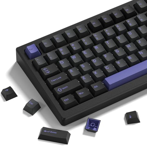 Womier Double Shot PBT Keycaps Set 138 Keys, Cherry Profile...