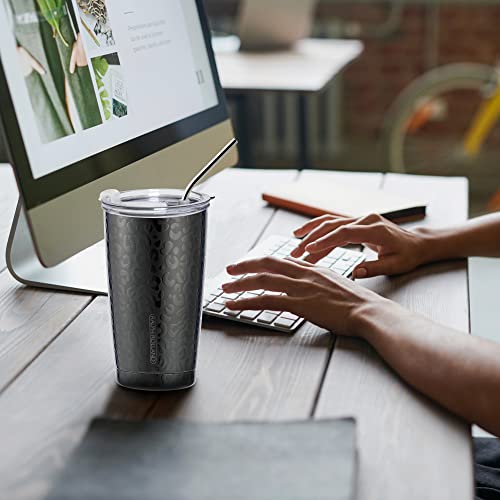 Ralph Rolland Leopard Tumbler, 20Oz Tumbler With Lids And Straws Stainless Steel Vacuum Insulated Travel Mug Double Wall Water Coffee Cup For Indoor Outdoor, Ice Drinks Hot Beverage, Men Women #TOP6