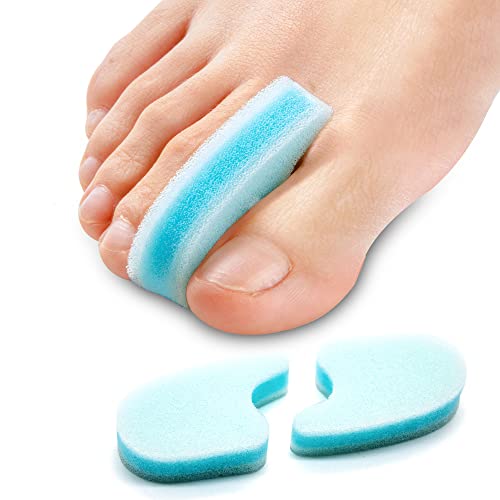 ZMOI Toe Separators Set - 24 Pieces Premium Pedicure Tool Kit Super Soft & Durable Two Tone ZMOI