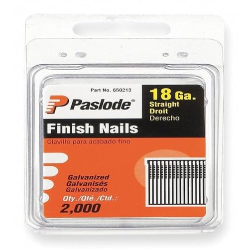 Paslode 650212 1-Inch by 18 Gauge Galvanized Brad Nail (2,000 per Box)