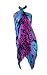 Scarf_tradinginc Rose Chiffon Pareo Scarf Wrap Shawl Sarong Swimsuite Cover-up (Rose Blue)