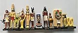 Ancient Egypt Egyptian God 11 Figurines Set Resin Statue size 5