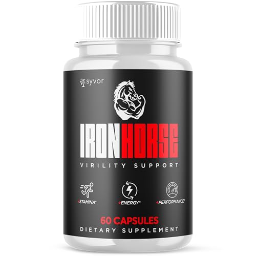 Iron Horse Supplement Pills, Official Iron Horse Pills for Men with All Natural Ingredients, Advanced IronHorse Capsules Designed to Support Health and Wellness with Premium Vitamins (60 Capsules)