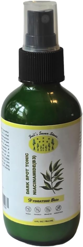 Bell's Seven Stars Dark Spot Tonic Lotion with Niacinamide, Green Tea Extract, Goat Milk, Hydrating and Firming