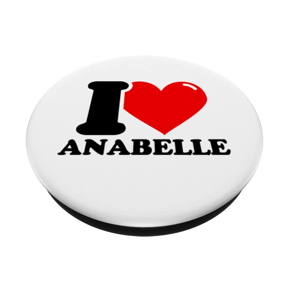 I LOVE Anabelle PopSockets Swappable PopGrip, Black - Image 2