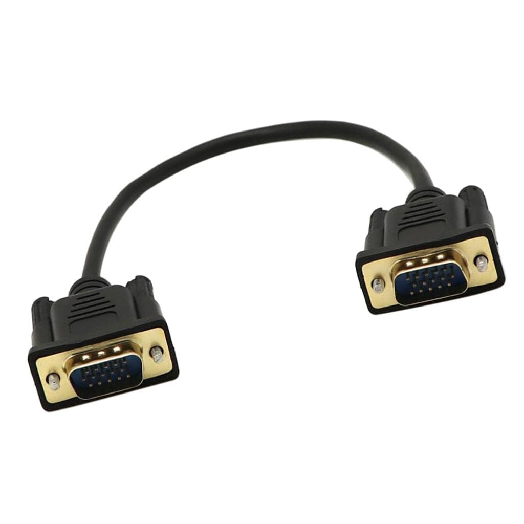 Mak World® 15 Pin VGA Male to Male Cable for PC Monitor Projector LCD LED etc 30CM (B0CMNTN7LL) Amazon Price History, Amazon Price Tracker