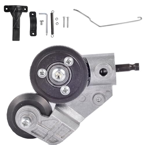 PETERONG Upgraded Electric Drill Plate Cutter, Metal Shear Drilling Attachment, Electric Plate Cutter with Adapter for Cutting Flat Metal Plates of Iron, Steel, Copper, Aluminum, Etc. by PETERONG - Image 4
