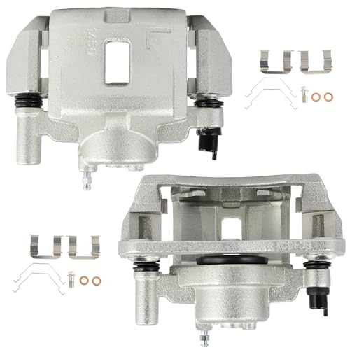 Image of ECCPP 19B2608 19B2609 Front Left & Right Disc Brake Caliper Assembly | w /Bracket Fit For Ford For Probe, For Mazda For 626, For MX-6, For Protege, For Protege5