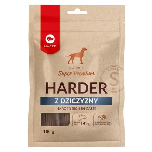 Produktbild von MACED Hartes Rind- und Wildfleisch Kausnack Größe S - 100 g