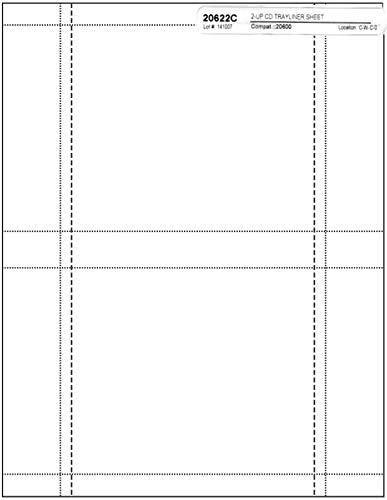 GenesysDTP Jewel Case Inserts 200-Pack
