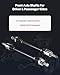 VEVOR CV Axle Shaft Assembly, 2 Pieces Front Left & Right (Driver and Passenger Side), Automotive Replacement CV Joint Axles Pair Compatible with 2009-2013 Forester, Alloy Steel & Carbon Steel