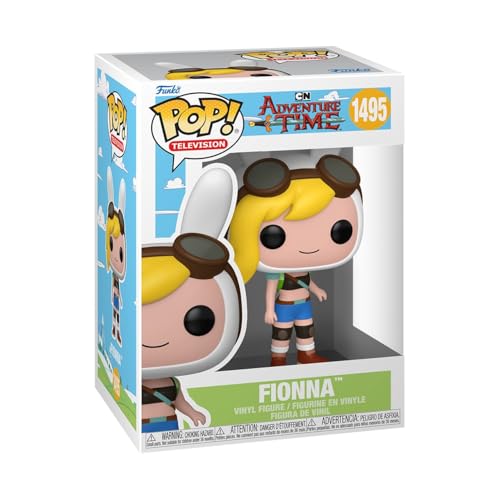 Funko Pop! TV: Adventure Time: Fionna And Cake Fiona - (Adventure Time) Fionna- Figura in Vinile da Collezione - Idea Regalo - Merchandising Ufficiale - Giocattoli per Bambini e Adulti