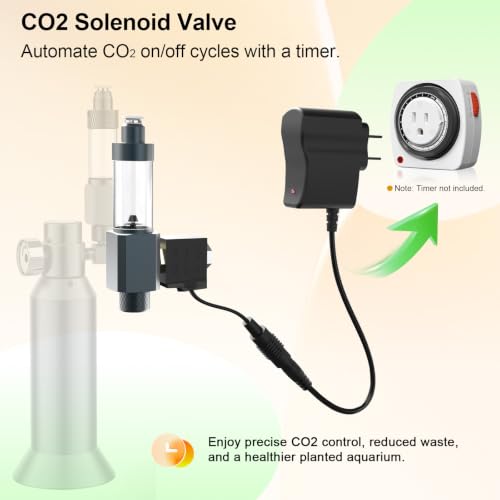 Image of FZONE Desktop Aquarium Complete CO2 kit with Solenoid, 80g CO2 Cartridge