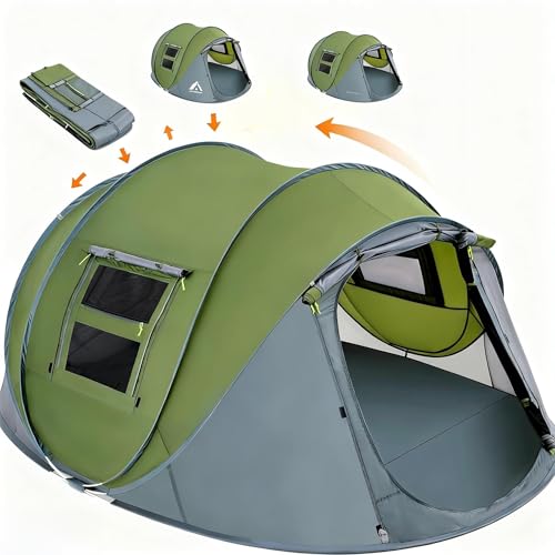 Carpa de camping 4 personas FAB BASED impermeable y fácil montaje miniatura 2
