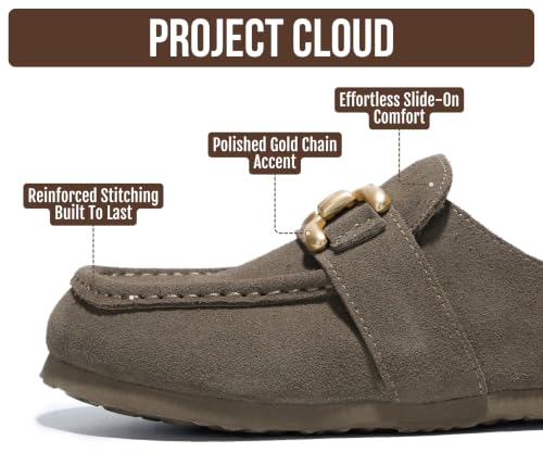 Image of Project Cloud 100% Genuine Leather Clogs for Women Footwear 2026