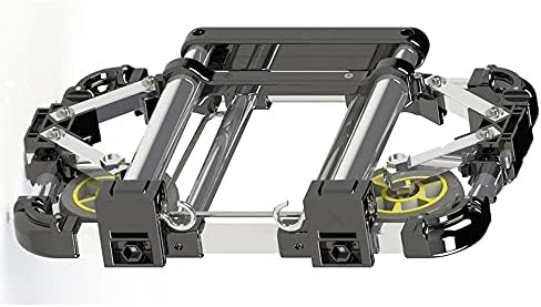 Portable Aluminum Alloy Car Folding Luggage Cart - Lightweight Travel Trolley for Shopping & Household Use - Compact Black Design for Easy Transport