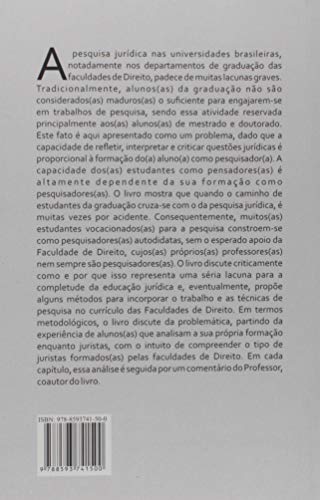 O Problema na Formação Do(a) Jurista Enquanto Pesquisador(a)