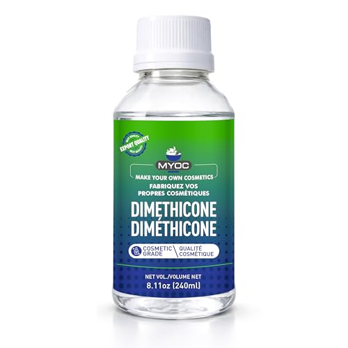 Myoc Pure Dimethicone (240ml) No Adulterants |used For Hair, Lips, Body And Skin Conditioning Products| Dimethicone Moisturizer| Cosmetic Grade