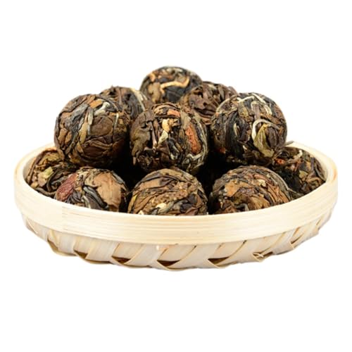 Té blanco premium Yunnan Xinhui con mandarina seca en perlas de 500g
