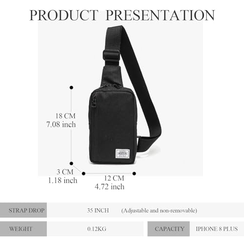 JEMINAL Shoulder Crossbody Bag Hiking Backpack Travel Bag Men Women Sling Backpack Multifunctional2