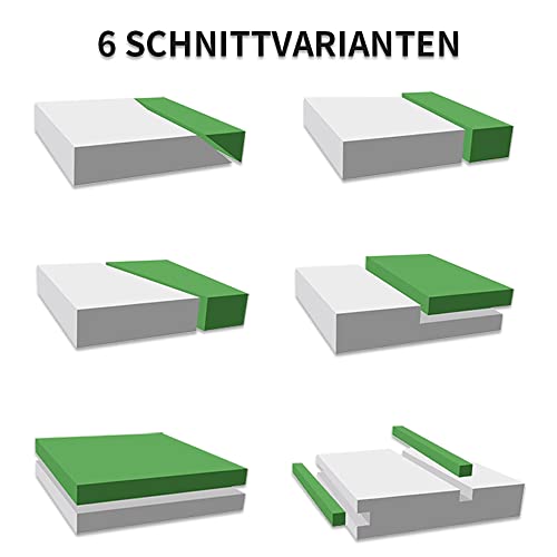 Foto von TECHWORK Styroporschneider GAZELLE Modell 6 – Dämmstoffschneidegerät, Glühdraht – Dämmstoffschneider für Isolierplatten aus Hartschaum, elektrischer Styroporschneider