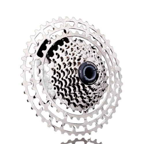 Cassette VTT 10 vitesses 11-46T idéale pour explorer les sentiers de forêt et montagnes