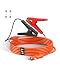 12V Auto-Ladekabel kompatibel mit Jackery, 14AWG Zigarettenanzünder auf Batterieklemmen, 6.6FT/2M Kfz Batteriekabel mit Sicherungen für Powerstation Autobatterie (2M 14AWG)
