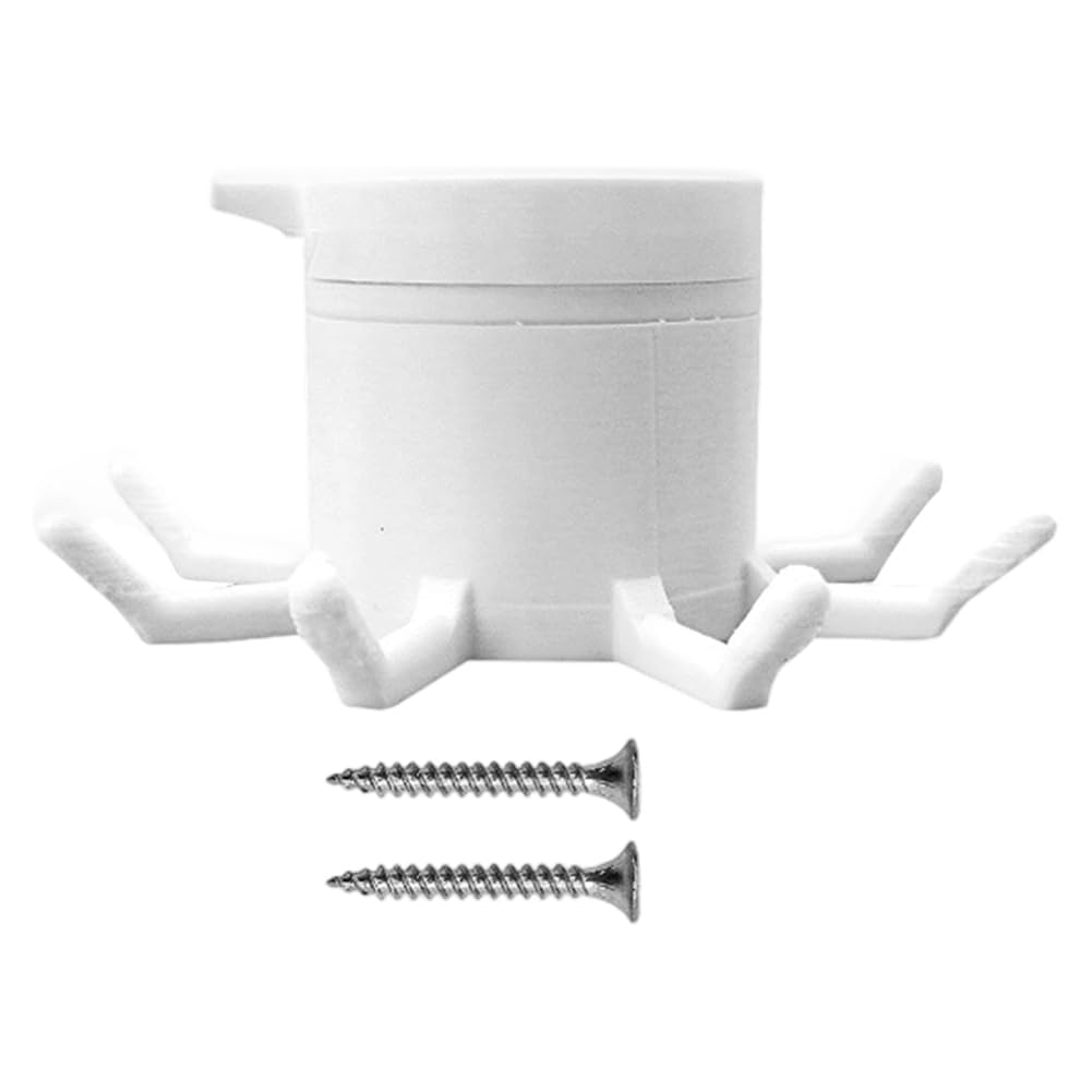 IJSDNVJNDX Kitchen Utensil Hanger 360° Rotating Hooks for Kitchenware Adhesive Utensils Hanging Rack for Towel Bag Board