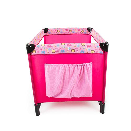 Berço Portátil Happy, Cosco, Rosa