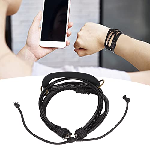 ciciglow Replacement Bands, Hand Made DIY Wristband Fashion Leather Strap Wristbands Replacement Band Accessaries - Image 3