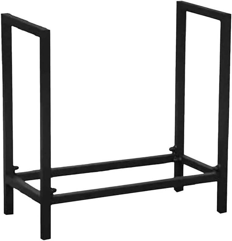 Firewood Rack Firewood Storage Rack Metal Wood Storage Rack Iron Fireplace Tools Firewood Rack Stacking Storage Rack Wood Firewood Rack,