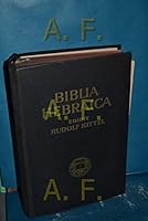 Biblia Hebraica B000K3M8S4 Book Cover