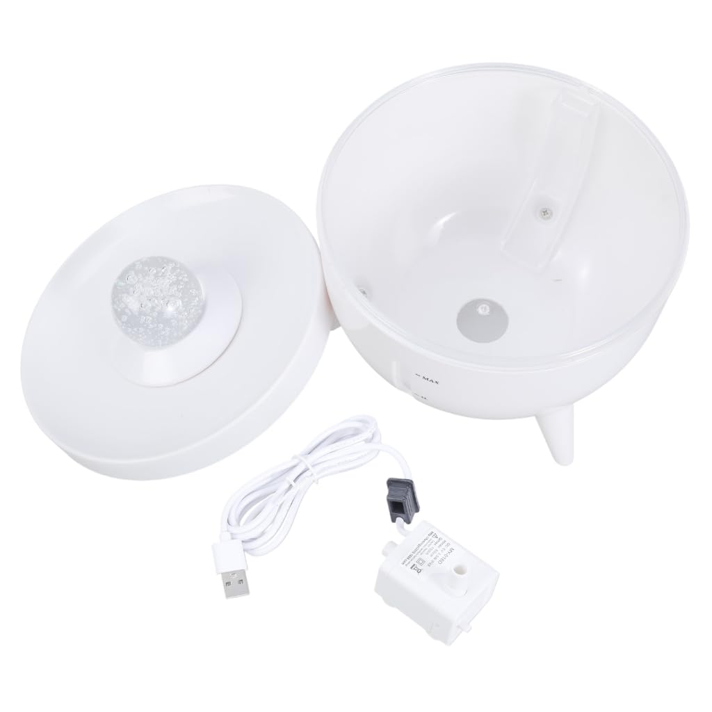 Fontaine à eau automatique pour chat silencieuse de 1,7L