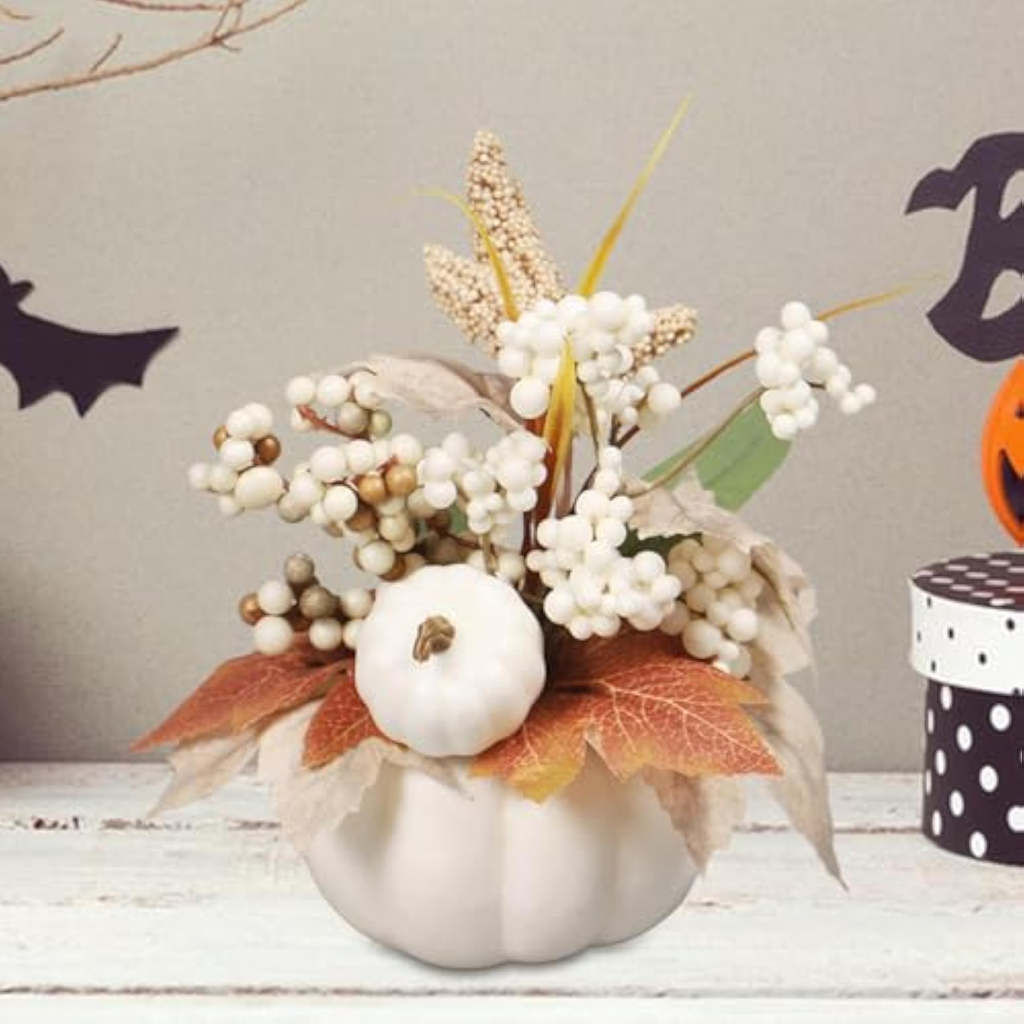 Artificial Pumpkin Flower Photography Props Ornament