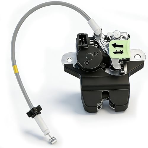 SC278 - Emergency Trunk Latch Release Lever - 2016-2017 Kia Rio, 2016-2018 Optima, 2017-2018 Optima Hybrid & 2017-2018 Optima Plug-in Hybrid 5 Trunk Latch Replacement for Kia Optima 2016-2020, Sedan -Rear Tailgate, 4 Pins Rear Trunk Latch 1.6 2.0 2.4L 81230-d4000 Lock Actuator Assembly