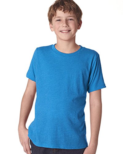 Next Level Youth Triblend Crew XL VINTAGE TURQ