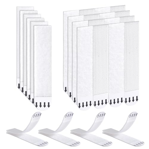 Ainiv Bilder monteringsremsor, 30 stycken affischremsor, monteringsremsor, [restfri] Powerstrips, monteringsremsor, monteringsremsor för bilder, – tejp – för affischer, ramar och speglar, 93 x 19 mm