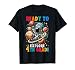 First day Kids Welcome back to School Astronaut 4th grade T-Shirt