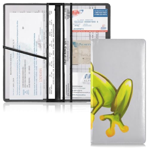 Organizador para carro slim de cuero miniatura 6