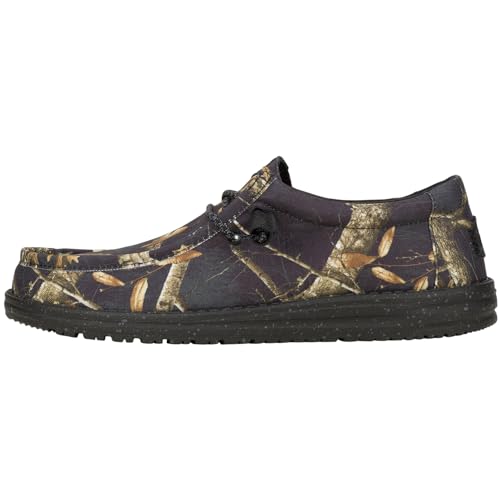 HEYDUDE Wally Realtree Edge Colors Black/Camo Size M11, Men’s Shoes, Men's Slip-on Loafers,...