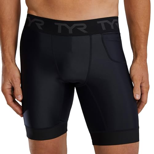 Pantalón de compresión cortos para hombre TYR Athletic transpirable 4